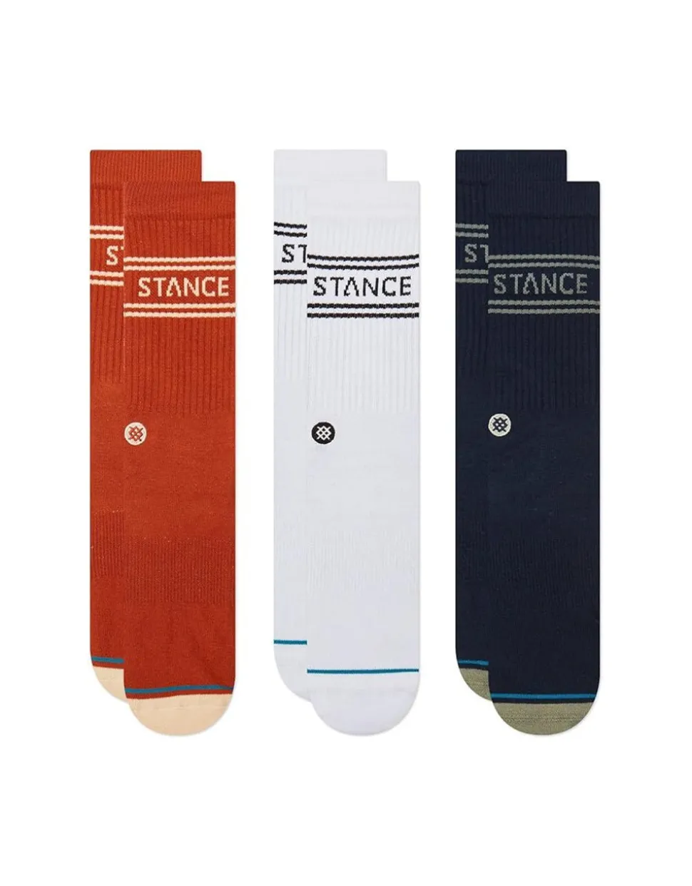 BASIC CREW SOCKS 3 PACK