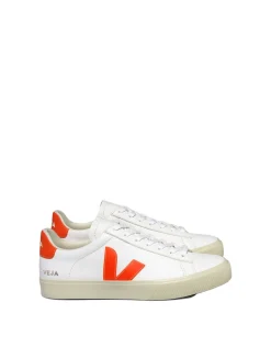 CAMPO CHROMEFREE LEATHER WHITE ORANGE FLUO