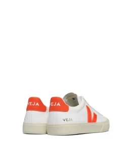 CAMPO CHROMEFREE LEATHER WHITE ORANGE FLUO