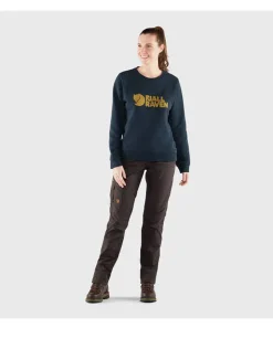 FJÄLLRÄVEN LOGO SWEATER W