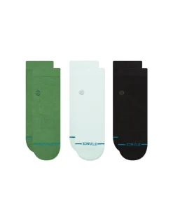 ICON QUARTER SOCK 3 PACK