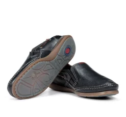 Men leather loafers MARINER 9883