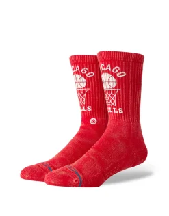 NBA BULLS X STANCE VINTAGE CREW SOCKS