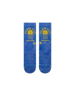 NBA WARRIORS X STANCE VINTAGE CREW SOCKS