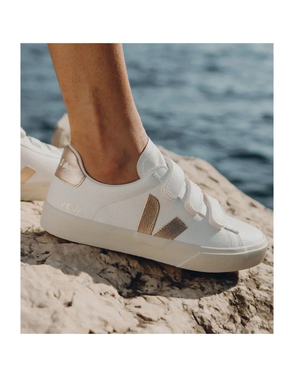 RECIFE CHROMEFREE LEATHER WHITE PLATINE