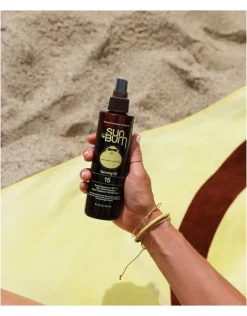 SPF 15 Sunscreen Tanning Oil