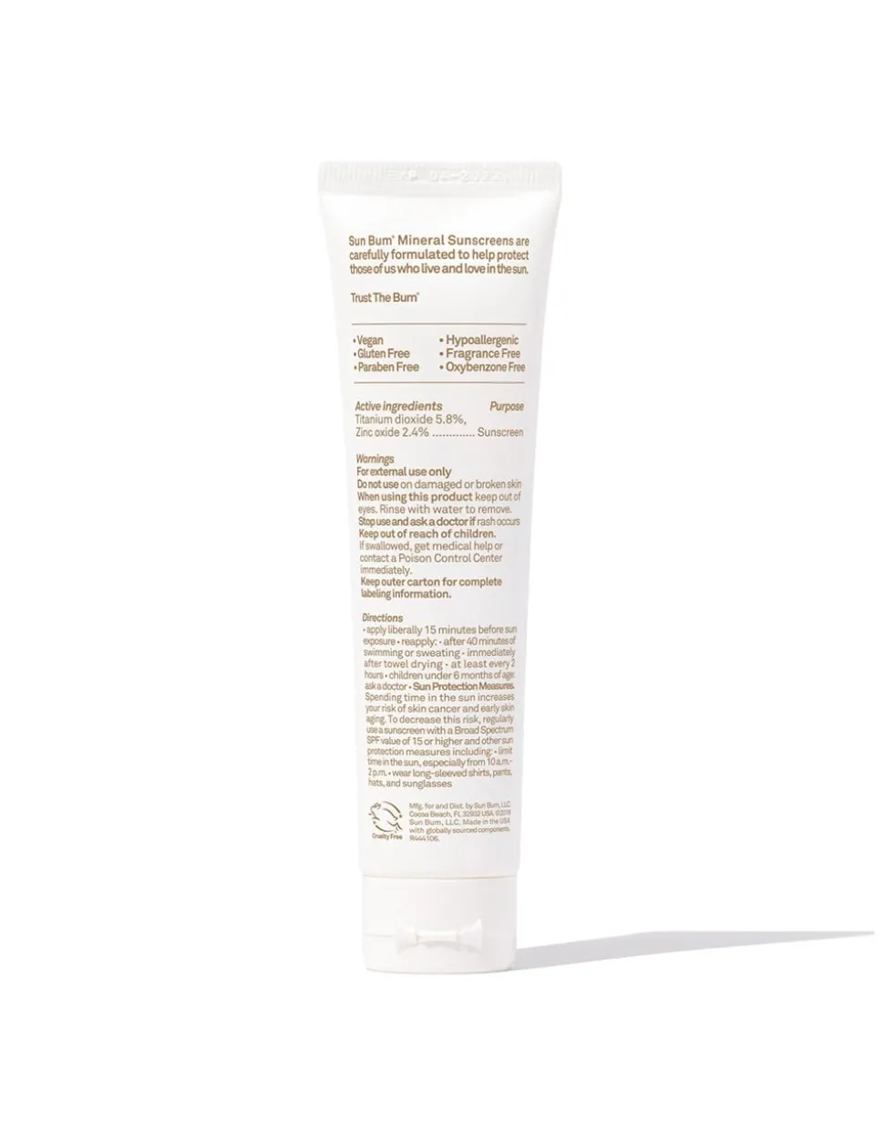 Sunbum Mineral SPF 30 Tinted Sunscreen Face Lotion