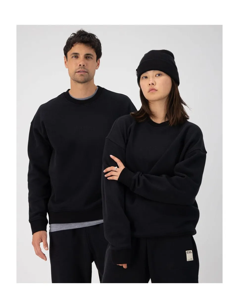 VERDANT MERINO ORGANIC COTTON CREW