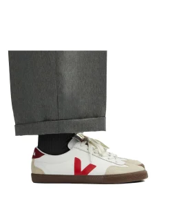 VOLLEY LEATHER WHITE PEKIN BARK