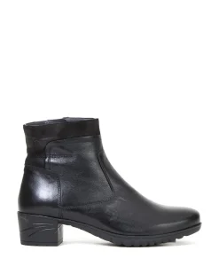 Women leather ankle boots CHARIS 9810