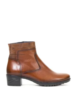 Women leather ankle boots CHARIS 9810