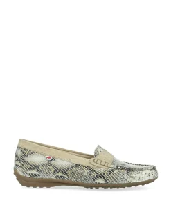 Women leather loafers BRUNI F0806