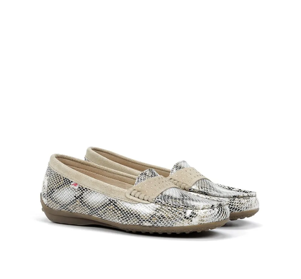 Women leather loafers BRUNI F0806