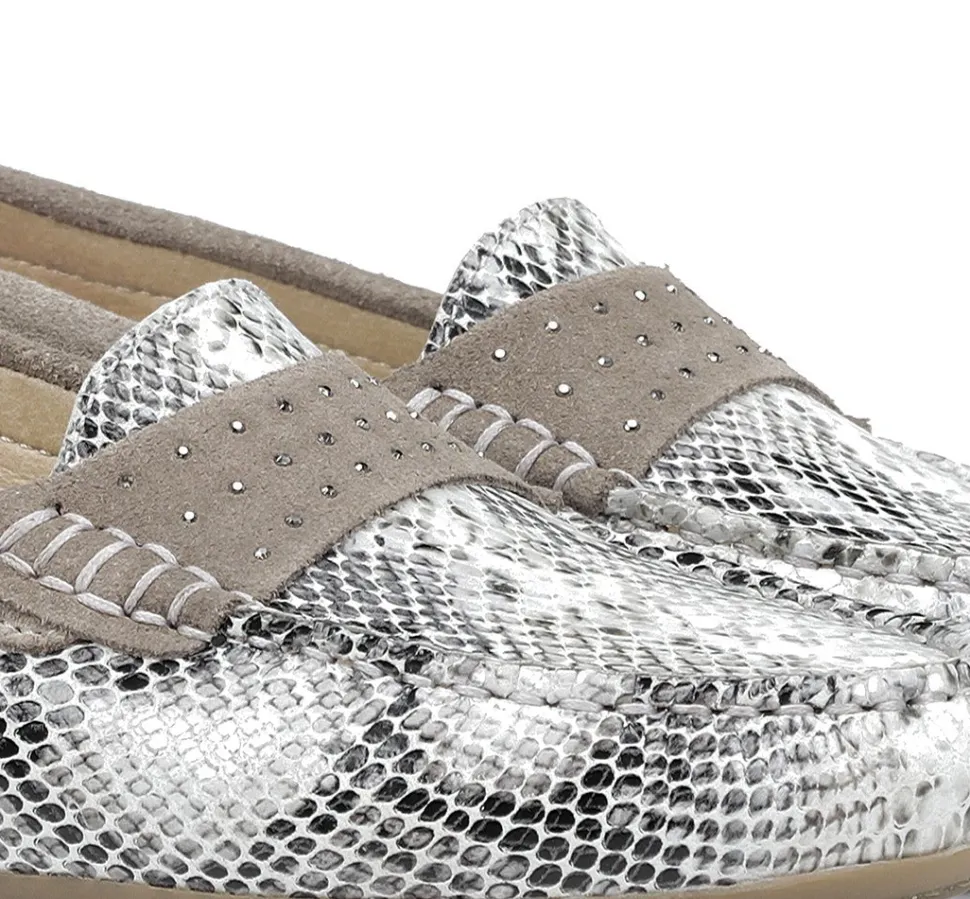 Women leather loafers BRUNI F0806