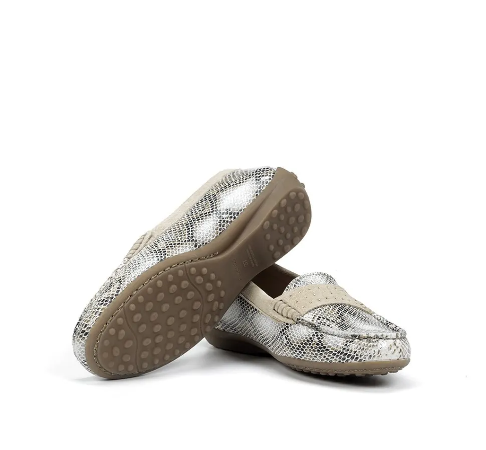 Women leather loafers BRUNI F0806