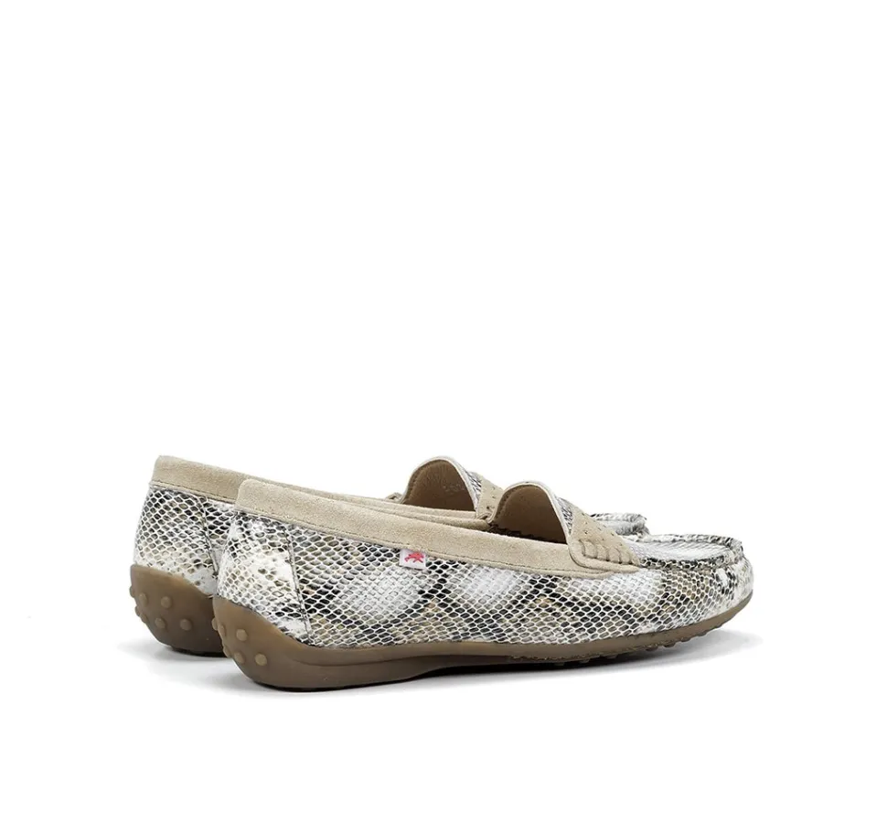 Women leather loafers BRUNI F0806