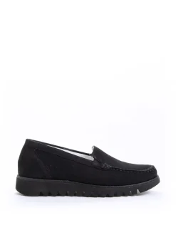 Women leather loafers HABEA 926501