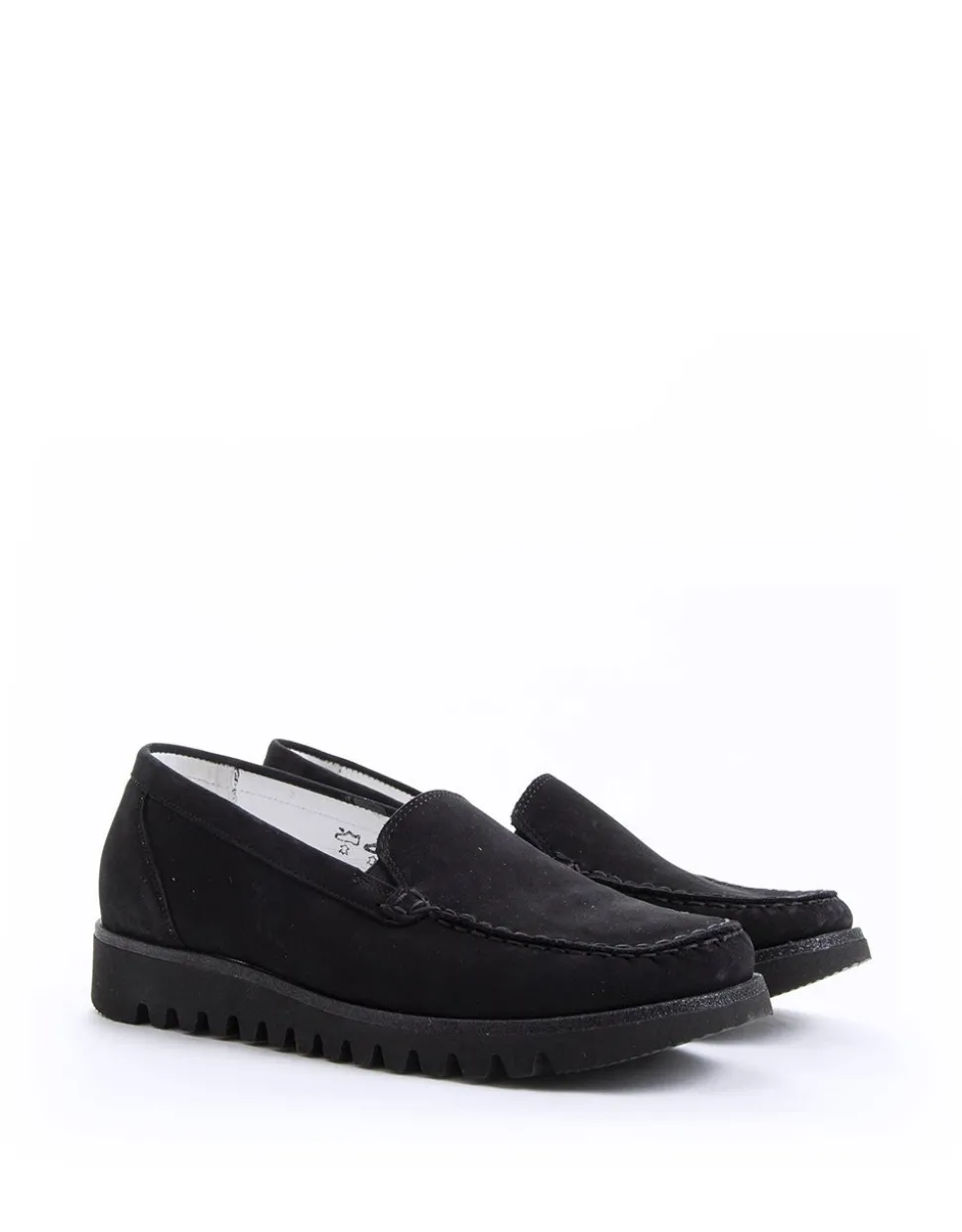 Women leather loafers HABEA 926501