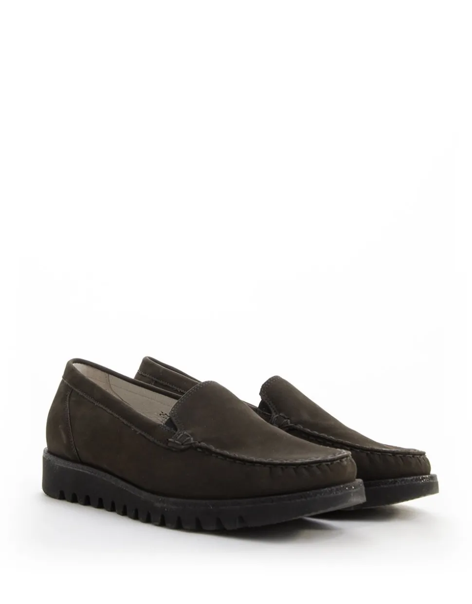 Women leather loafers HABEA 926501