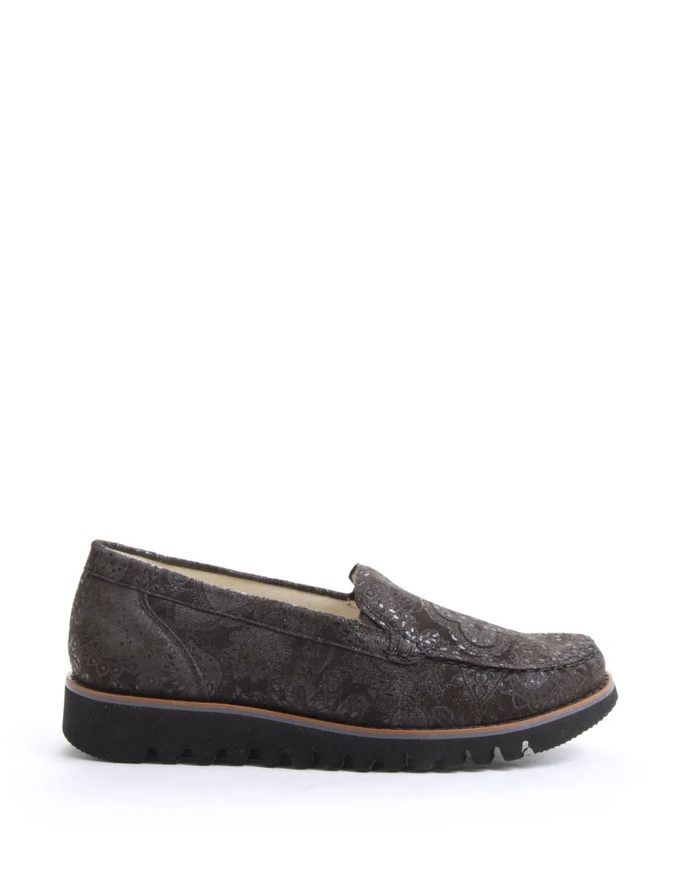 Women leather loafers HABEA 926501