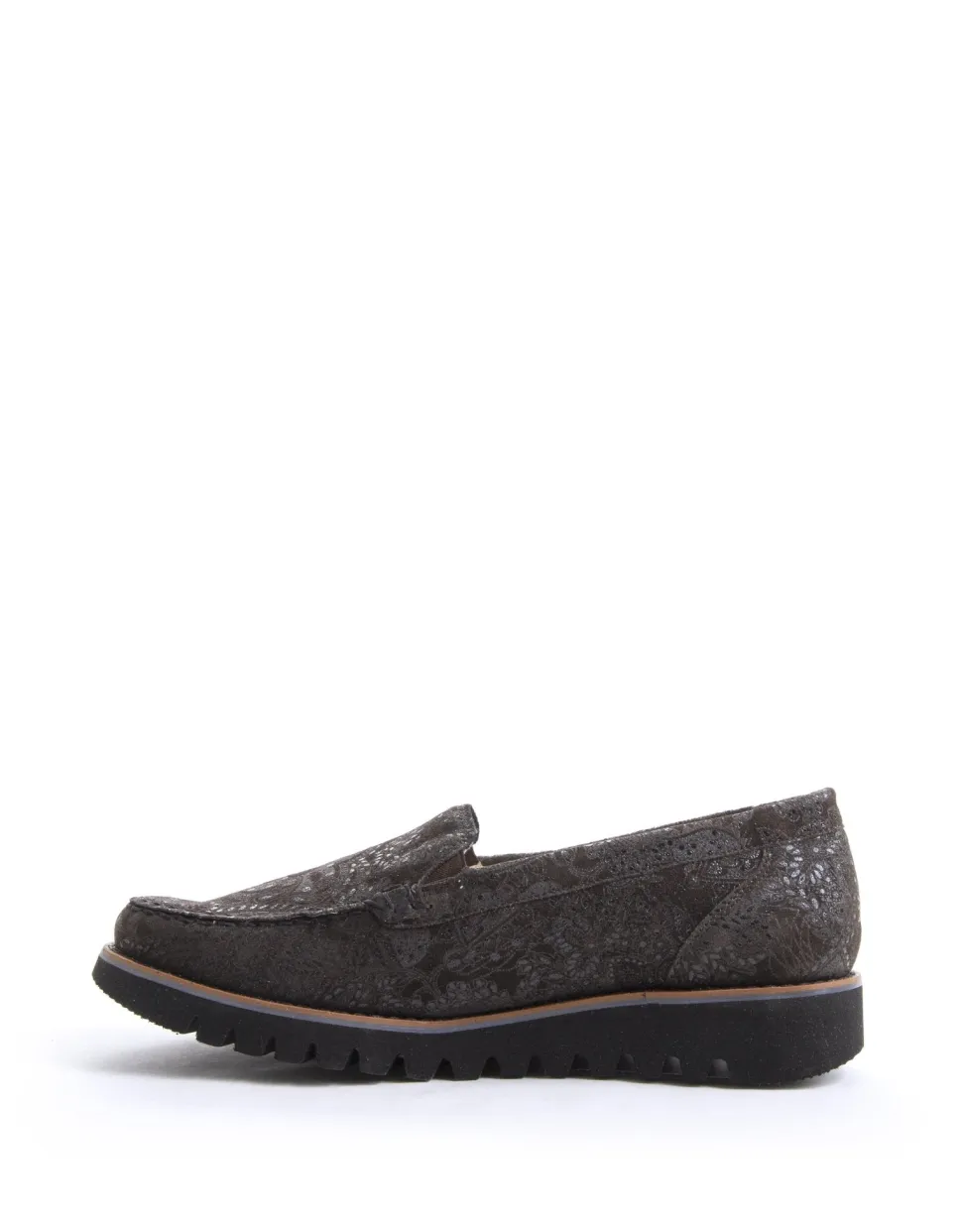 Women leather loafers HABEA 926501