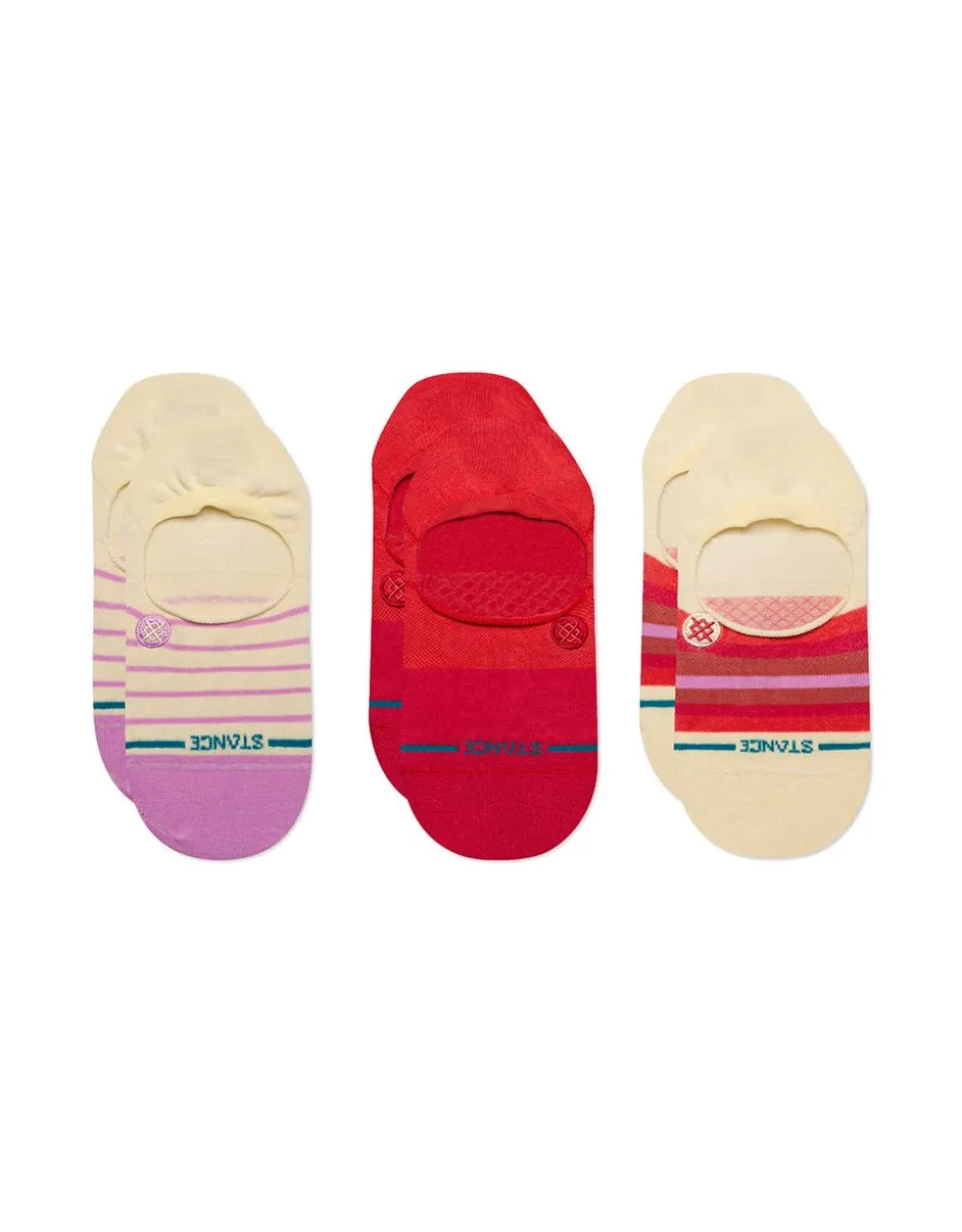 WOMENS FULFILLED NO SHOW SOCKS 3 PACK