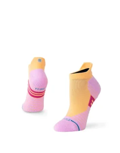 WOMENS PEACH PERSUASION TAB SOCKS