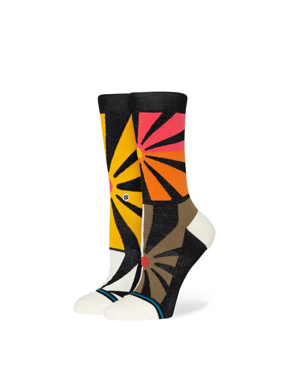 WOMENS SHINE UR LIGHT CREW SOCKS